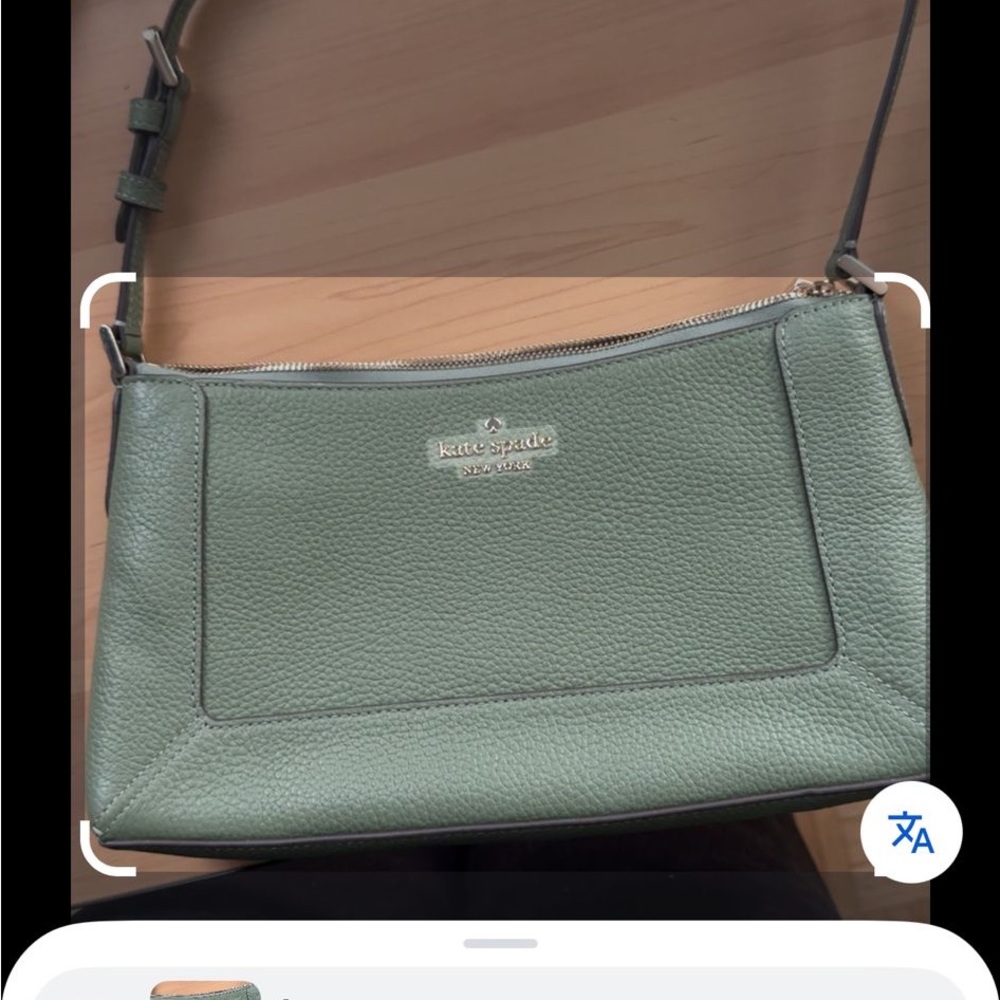 Kate Spade Olive Green Shoulder Bag - Picture 2 of 5